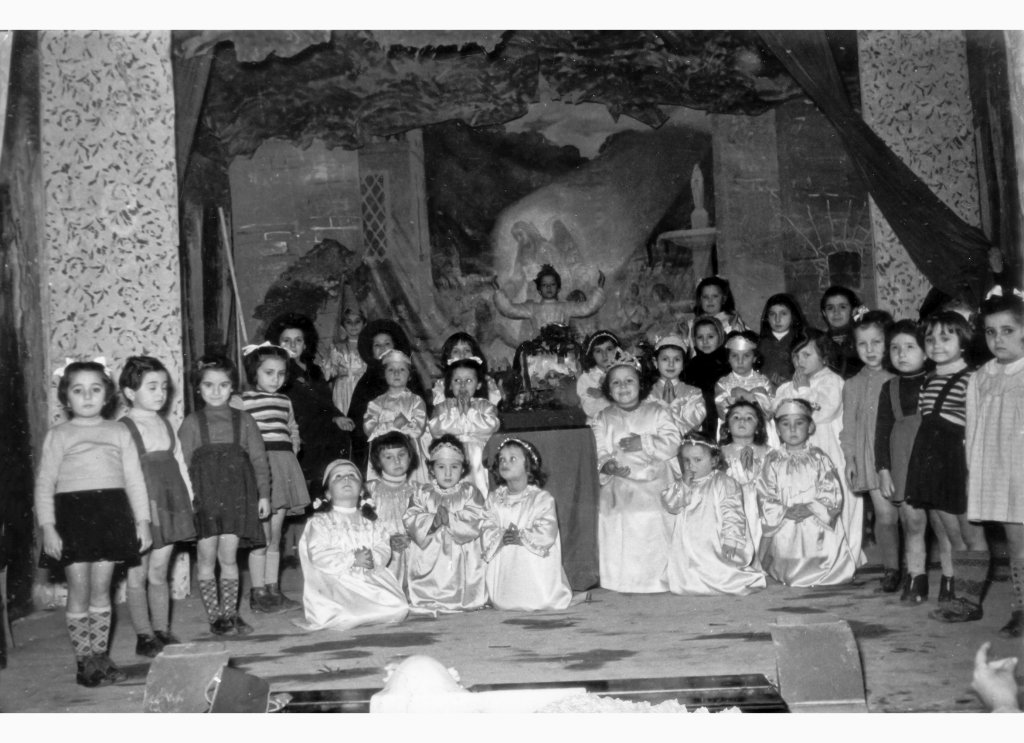 Spettacolo dalle suore dic 1953